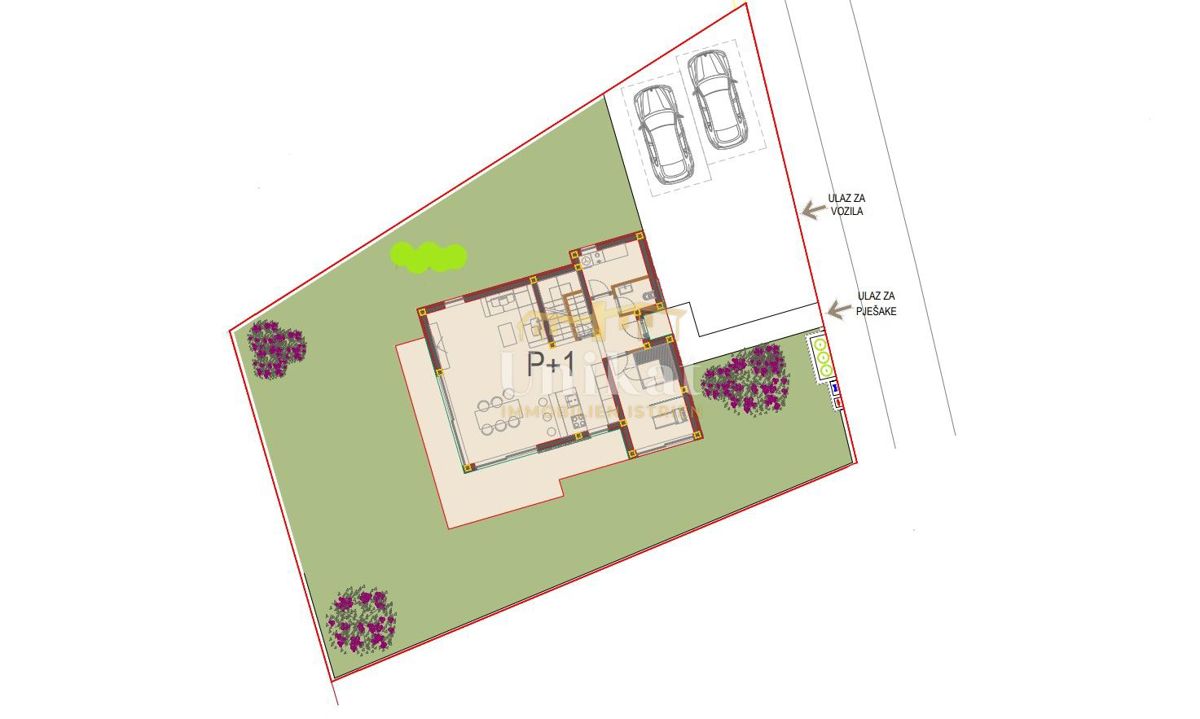 Casa moderna con 4 camere da letto vicino al mare